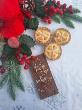 Load image into Gallery viewer, Christmas - Mince pie filled Chocolate bar