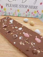 Load image into Gallery viewer, easter egg mini chocolate bar