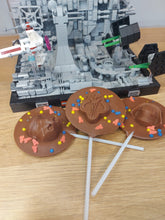 Load image into Gallery viewer, Sci-fi Milk chocolate lolly