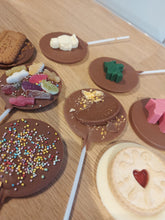 Load image into Gallery viewer, Topped Chocolate Lollipop