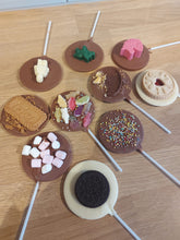 Load image into Gallery viewer, Topped Chocolate Lollipop