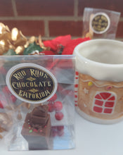 Load image into Gallery viewer, Christmas hot chocolate stirrer - kit kat santa
