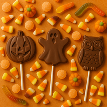 Load image into Gallery viewer, Children&#39;s Chocolate Halloween Lolly and Play session - Sun 19th Oct - 12pm

