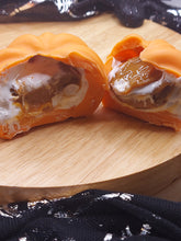 Load image into Gallery viewer, Halloween filled pumpkin - Caramel &amp; Marshmallow fluff
