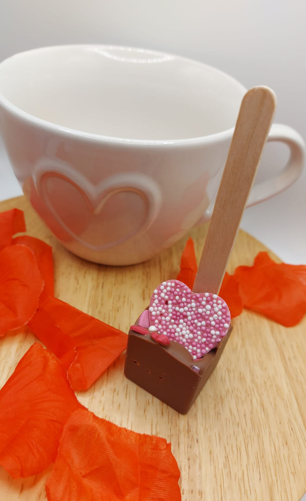 Valentines Hot Chocolate Stirrer