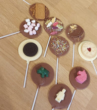 Load image into Gallery viewer, Topped Chocolate Lollipop
